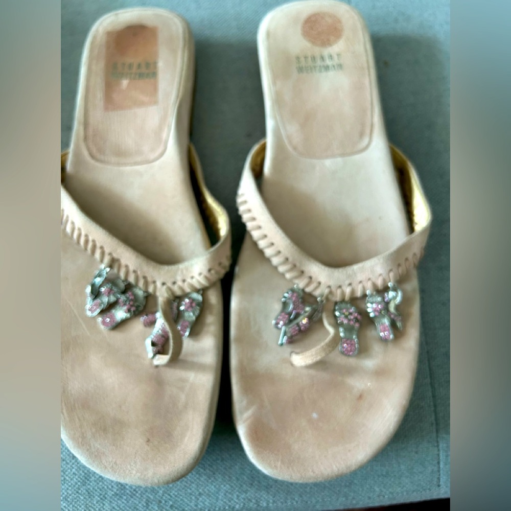 💐Stuart Weitzman💐Light Pink💐Sandals💐Sz 10💐